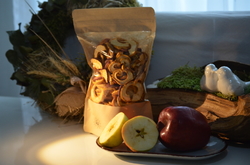 Sušená jablka - kroužky, 70 g 